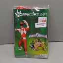 Morphsuits Power Ranger Costume Adult, Power Rangers Costume Adult Men, Power Ranger Costume Adult Woman (Large, Red)