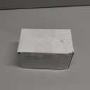 Queekay 100 Pcs 3 Inch Round Acrylic Keychain Blanks Bulk Acrylic Round Ornament Christmas Gift Clear Circle Blanks with Hole for Vinyl DIY Keychain Craft Project Painting