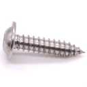 2 x M3 x 8mm Flanged Button Head Socket Cap Self Tapping Screws, 304 Stainless Steel 18-8 Corrosion Resistant Screws for Wood, Sheet Metal and More, Pack of 100