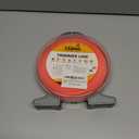 Cluparis 1-Pound Commercial Heavy Duty Round Trimmer Line .155-Inch-by-102-ft String Trimmer Line in Spool, Nylon Weed Eater String with Line Cutter, Red