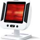 Beurer IL60 Infrared Heat Lamp for Red Light Therapy for Face, Body, Sinus & Skin, Pain Relief & Muscle Recovery, Adjustable Treatment Time, Protective Eyewear Included