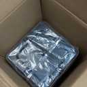 QCQHDU 21 inch Large Tall Taper Planters for Indoor & Outdoor Plants, 2 Pack Durable Plant-Flower-Tree Pots for Front Porch Patio Living Room Home Garden Decor (White)