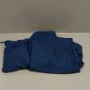 Bedsure Satin Pillowcase with Zipper, Similar to Silk Pillow Cases 2 Pack, Satin King Size Pillow Cases, Silky & Soft Pillow Covers for Hair and Skin, Gifts for Women Men, Blue, 20x36 Inches