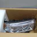 Silscvtt Headlights Assembly Replacement for Subaru Forester 2006-2008 Chrome Housing Reflector Headlamp Passenger Side 84001SA461