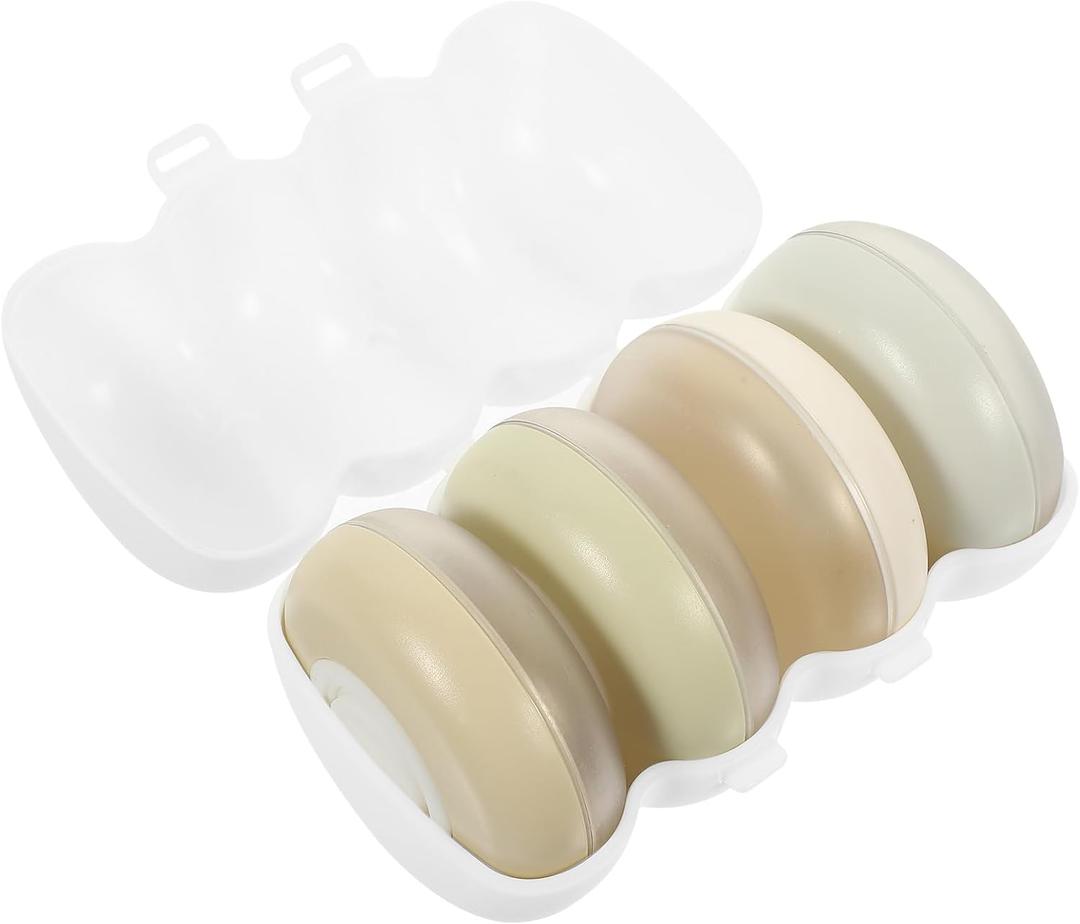 Travel Containers for Toiletries,Travel Bottles Containers,Cream Jars Empty Lotion Containers, Leak- Travel Essentials,Make-up Cosmetic Jars Lip Balm Lotion Storage for Toiletries Makeup