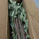 Artificial Olive Trees 4FT - Large Faux Olive Tree for Indoor with White Planter, Tall Fake Olive Silk Tree Realistic Olive Plants with Branches and Fruits for Home Decor Office Living Room