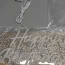 Happy Birthday Neon Sign for Party and Wall Decor,15 * 9 inch Warm White Led Neon Light Signs with USB and Dimmer Switch,Happy Birthday Sign for Backdrop. Clear