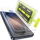 WSKEN for Samsung Galaxy S26 Ultra Screen Protector - [100% Fingerprint Unlock Support] Case Friendly 10X Military Shatterproof Durable Tempered Glass Film for Galaxy S26 Ultra,