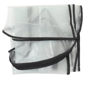 PVC Bag Hood Rain Cover, Transparent Protection Cover, Foldable Lightweight Design with Feature for Backpacks, Strollers, Shopping Carts and Pull Carts