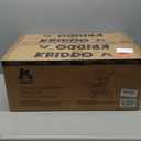 KRIDDO 7-in-1 Tricycle Stroller for Toddlers 18 Months to 5 Years, Adjustable Push Handle, Rotatable Seat, Cup Holder and Retractable Canopy, Folding Baby Trike w/Detachable Guardrail, Footrest, GY (Grey)