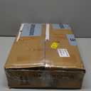 Adjustable Ottoman Pouf, 4 Height Position & 60 Degree Tilt Angle Synthetic Leather Ottomans Foot Stools Stool Pouffe FootStool Under Desk for Living Room Home Office(Black Synthetic Leather)