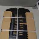 Uniflasy 7644 Cast Iron Cooking Grates for Weber Q100, Q1000, Q120, Q1200, Q1400, 516001, 516002, 50060001, 51010001, 51060001, Baby Q Gas Grill, 2 Pack