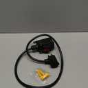 STARELO Extension Cord with on/Off Switch, IP66 Waterproof,Inline Power Switch with 3 FT 16AWG Cable Piggyback Plug(3-Pronged), Outdoor Power Switch AC/DC 20A-125V, 16A-250V, Red Light Rocker Button