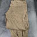 Zenana Outfitters Brown Corduroy Pants Relaxed Fit, Size S