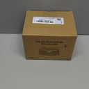 Aootek New Solar Motion Sensor Lights 120 LEDs with Lights Reflector,270 Wide Angle, IP65 Waterproof, Step Lights for Front Door, Yard, Garage, Deck (Black, Daylight White, 6-Pack)