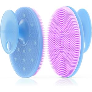 INNERNEED Magnetic Silicone Facial Cleansing Brush Deep Pore Cleanser with Magnetic Therapy for Skin Circulation & Radiance Soft, Hygienic, Durable Face Scrubber for All Skin Types Purple