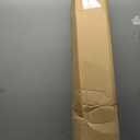 Aoxun Beach Umbrella with Tilt Pole, Portable Sand Anchor and Carry Bag, UPF 50+ Sun Shelter Air Vents Design for Outdoor Activities (Navy Blue & White), 6.5ft