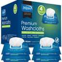 Inspire Adult Wet Wipes, Wash Cloths | Adult Wipes for Incontinence & Cleansing for Elderly, 8"x12" (200 count) (1 Count (Pack of 200))