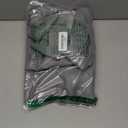 NILUOH Waterproof Seat Covers for Dining Room Chairs Set of 4, Pu Leather Chair Seat Slipcovers Dining Chair Cover Removable Washable Chair Protctor Cover, Rear Covers (PU-Gray) (4 Pcs-Regular)