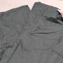 Tanming Womens Linen Pants Casual Capri Baggy Wide Leg Trousers Palazzo Pants Beach Vacation Outfits (Grey, L)