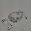 MIWISE 5V USB RGB Smart IC COB LED Strip Light WS2811 Addressable,9.84ft/3m Color Chasing Flexible LED Tape Light with APP Control/Music Mode,Work with Alexa/Google,for TV,Bedroom,Party DIY Decoration