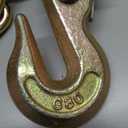 VEVOR G80 Transport Binder Chain, 5/16" x 10.3' Tow Chain with Clevis Grab Hooks, 4900 lbs Safe Working Load, Heavy Duty Trailer Logging Chain for Transporting Towing Truck Tie Down Binding Equipment