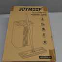 JOYMOOP Mop and Bucket with Wringer Set for Home, Flat Mop and Bucket System, Mops for Floor Cleaning and Wall Cleaner, with 3 Reusable Microfiber Mop Pads