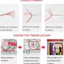 DMCVIVR Stamped Cross Stitch Kits for Beginners Adults Needlepoint Kits for Beginners Embroidery Kits for Adults Crossstitch Kit for Beginners 11CT-Bird House 18x18 inch (Artdesign35)