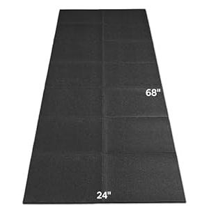CIIHI Foldable Walking Pad Treadmill Mat - Exercise Equipment Mat with High Rebound of Protecting Floor, Reduce Noise and Vibration, Anti-Slip for Home Workout
