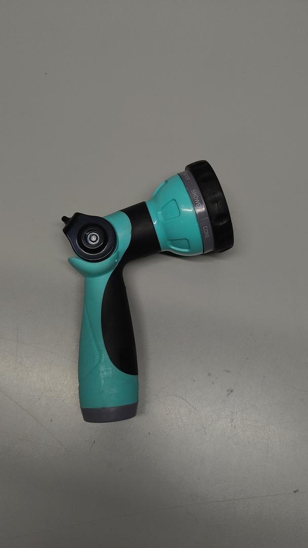 Heavy Duty Garden Hose Nozzle, 8 Spray Patterns Water Hose Sprayer with Thumb Control On/Off Valve, Comfortable Grip, Ideal for Outdoor Watering, Garden, Cleaning, Car Washing