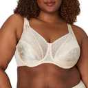 Playtex Secrets Love My Curves Signature Floral Underwire Full Coverage Bra #4422 40DD