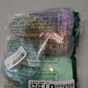 Aswewamt 4 Pcs Mini Backpack Cosmetic Bag Keychain PU Leather Lipstick Holder Cute Case Coin Purse Wallet Card Holder Data Cable Organizer Zipper Pouch for Women (Blue+Brown+Green+Purple)