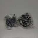 Microphone Shock Mount with Pop Filter, Mic Anti-Vibration Suspension Shock Mount Holder Clip for Diameter 46mm-51mm Microphone (Black)