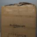 25 '' Ring Light Wall Mount with Phone Holder, Rotatable Triangle Boom Arm Overhead Light Stand for Photography Lighting Studio, Live Streaming, Salon, Barber Light, Beauty Tattoo Light