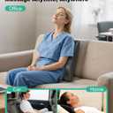 Cordless Shiatsu Neck Massager with Heat & Vibration, Back Neck Shoulder Massager for Pain Relief Deep Tissue, 4D Kneading Back Massage Pillow, Rechargeable Portable Massage, Gifts for Mom,Dad