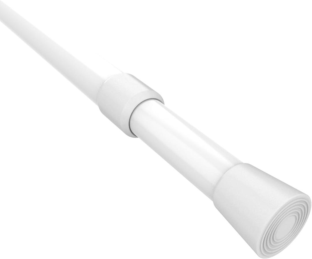 Tension Rods Room Divider, Premium Adjustable Curtain Tension Rod, 53-100 Inch Large Curtain Rod, No Drilling Tension Pole for Kitchen, Bathroom, Cupboard, Wardrobe, Window, Bookshelf DIY Project 1PCS