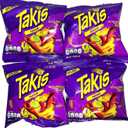 Takis Fuego Hot Chili Pepper & Lime Rolled Tortilla Chips - 1 Oz, 40 Packs, Best Before: 11/03/2025 Best Before: Nov/23/2025