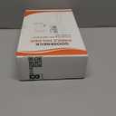 SAIJI Gooseneck Cell Phone Holder, Clamp Universal Lazy Mount Clip Hands Free Flexible Long Arm Bracket Grip for 4-7 Phones Mobile Stand Baby Monitor for Desk, Bed, Office, Kitchen (White) (33.5 in)