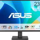 ASUS VA249QG 24 Inch 1080P 120Hz Eye Care Gaming Monitor, HDMI, DisplayPort
IPS, Full HD, 99% sRGB, VGA, Frameless, Adaptive-Sync, 1ms, Speakers, Low Blue Light, Flicker Free, VESA Wall Mount