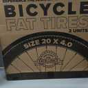 ULTRAVERSE 20x4 E-Bike Fat Tire - Robust, High-Performance 20inch Fat Tyre for MTB and Ebikes, Durable All-Terrain Directional Tread, Superior Density for Street & Trail Adventures- 2 Unit