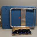 660lbs Foldable Platform Truck Dolly with Swivel Wheels, Heavy Duty Moving Platform Hand Truck, Moving Flatbed Cart Push Cart Platform Dolly Cart for Groceries, Warehouse(35.43" x 23.62")