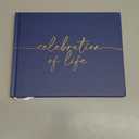 Lamare Funeral Guest Book for Memorial Service – Elegant Celebration of Life Guest Book and in Loving Memory Guest Book - Condolences Book for Funeral