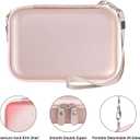 Canboc Label Maker Case for SUPVAN E10, Rose Gold, Monochrome, Label Maker Case
