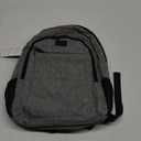 MATEIN Travel Laptop Backpack, Business Anti Theft Slim Sturdy Laptops Backpack with USB Charging Port, Water Resistant College School Computer Bag Gift for Men & Women Fits 15.6 Inch Notebook, Grey