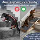 Dog Ramp for Stairs 6 Pack - Adjustable Wooden Stair Wedges for Small Dogs, Foldable Indoor Dog Stair Ramp with Triangular Support and Non-Slip Pads for Senior and Short-Legged Pets
