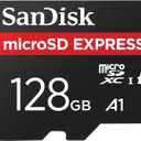 SanDisk 128GB microSD Express Card - Works with Nintendo-Switch 2, Up to 880MB/s Read, Up to 480MB/s Write, 100MB/s Sustained Write, U3, C10 - SDSQXFN-128G-GN4NN
