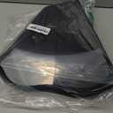 Soft Dog Cone for Dogs After Surgery, Breathable Pet Recovery Collar for Large Medium Dogs, Adjustable Dog Cone Collar, Elizabethan Collar (L, Black) (L (Neck: 16.5-18.3"))