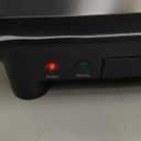 Chefman Electric Panini Press Grill, Compact 2-Slice Sandwich Maker, Non-Stick Coated Plates, Opens 180 Degrees, Dishwasher Safe, Removable Drip Tray, Stainless Steel/Black