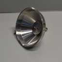 Lakatay 5-Inch Food Grade Stainless Steel Kitchen Funnel with Strainer Filter for Transferring of Liquid Dry Ingredients and Metal Cooking Funnel—Silver