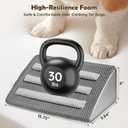 6 Pack Dog Ramp for Stairs with Anti-Slip Bumps for Small & Senior Dogs